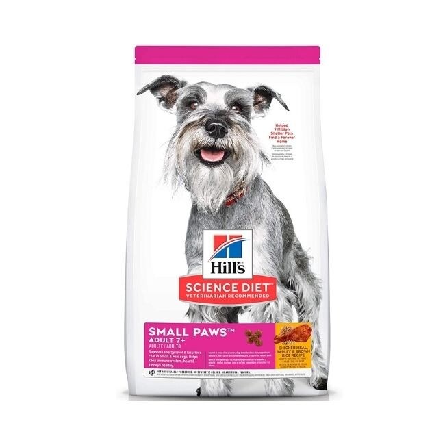 Alimento Hills 7+ Small Paws 4,5 lb