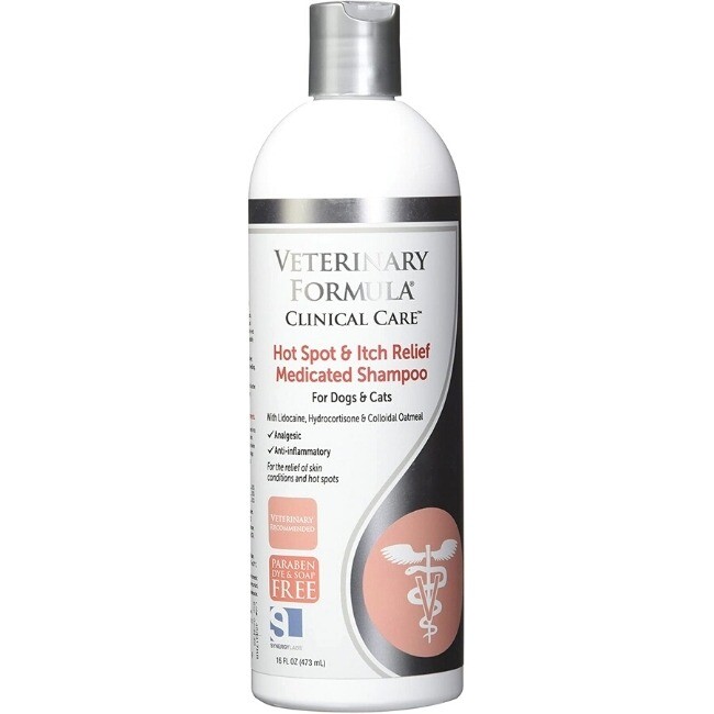 Shampoo Para Aliviar Picazón y Hot Spot (Puntos Calientes) 473 ml