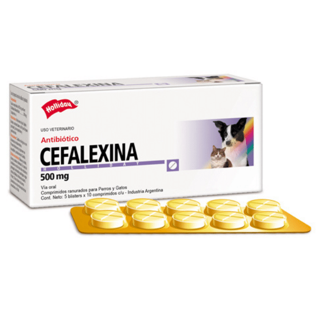 Cefalexina 500 mg x 50 Comprimidos