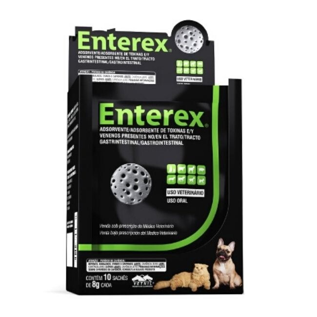 Enterex Absorbente de Toxinas y Venenos 10 Sobres