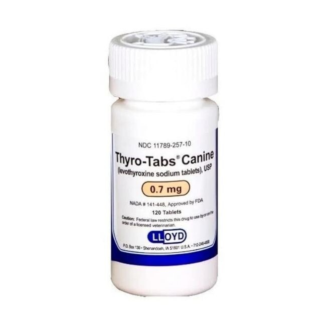 Thyro-Tabs Canine 0,7 mg 120 Tab