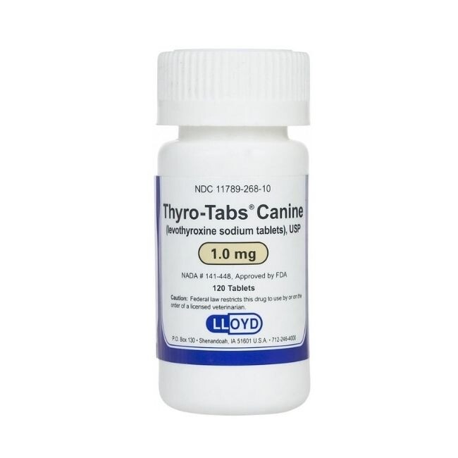 Thyro-Tabs Canine 1 mg 120 Tab