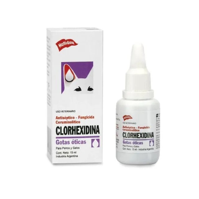 Clorhexidina Gotas Óticas 15 ml