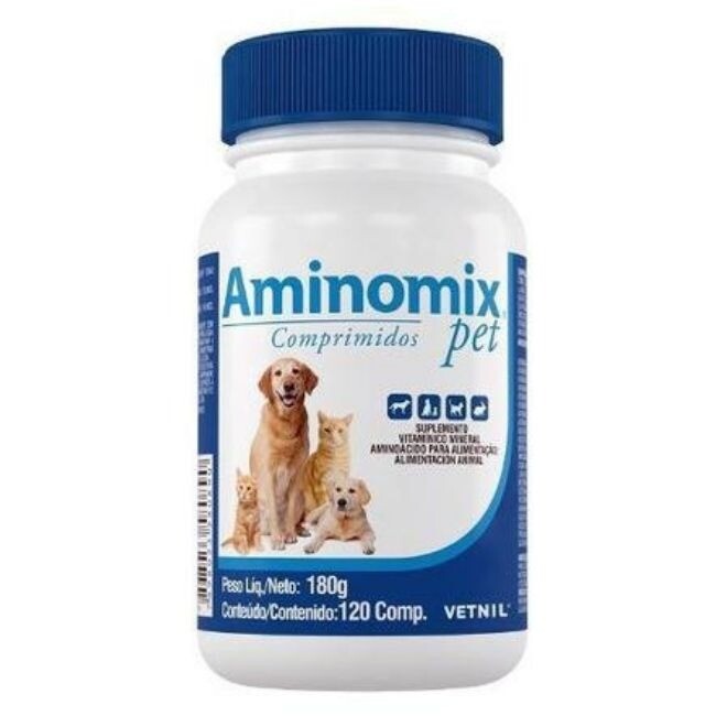Aminomix Pet 120 Comprimidos