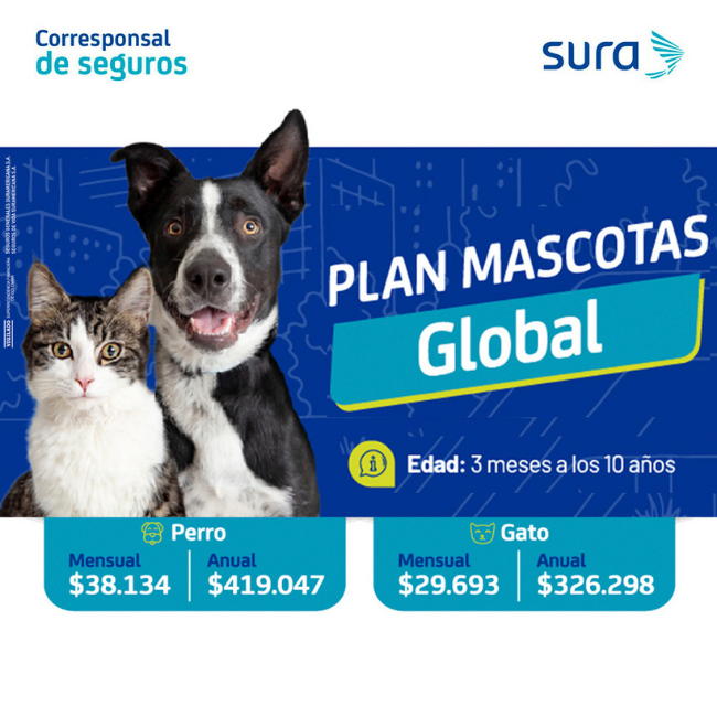 Plan Mascotas Global - Seguros Sura